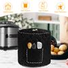 1/3 Stück Küchen-Schnellkochtopf-Staubschutz Waschbarer Heißluftfritteusen-Schutz mit Tasche 31x33 cm Faltbare Elektrische Schnellkochtopf-Abdeckungen