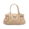 Used Marissa Gancini Handbag Leather Beige Used Women