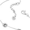 Emporio Armani 3D Knot Eagle Logo Slim Lobster Clasp Bracelet Women Bracelet Silver EG3643040_NLP_NLC