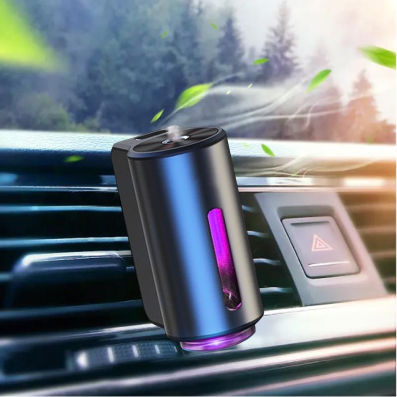 Car Air Freshener 8 mix scents Electric Auto Aroma Diffuser Good Smell Air Vent Outlet Diffuser Essential Oil Refill Set Kits