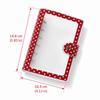 Clear Polka Dot Clear Binder PVC Loose-Leaf Notebook Cover  Kpop Photocard Collection