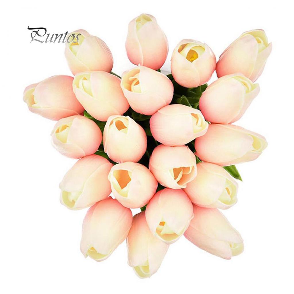 Decorative Life 10Pcs/Set Artificial Tulip Flowers Home Wedding Party Decor Gift Photograph Prop