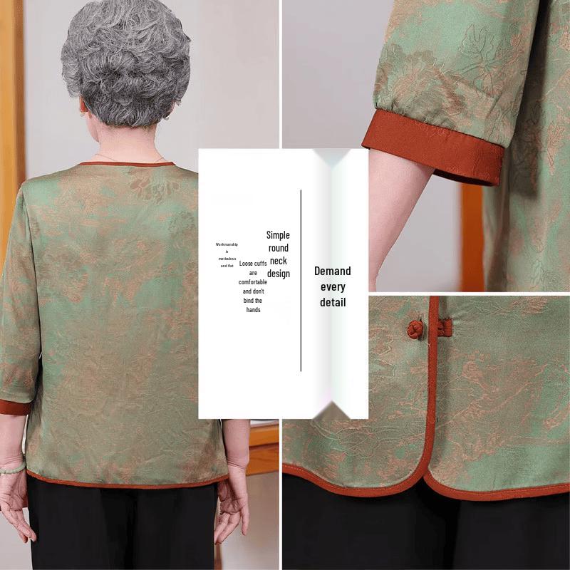 Women's Tang Style Blouse