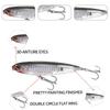 17g Surface Pencil Fishing Lures Walk the Dog Floating Wobbler Laser Artificial Bait for Trout Bass Top Water Swimbait Equipment