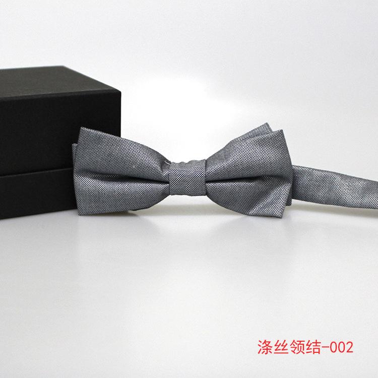 Simple Solid Color Suit Bow Tie, Best Man Wedding Bow Tie, Men'S Suit Collar