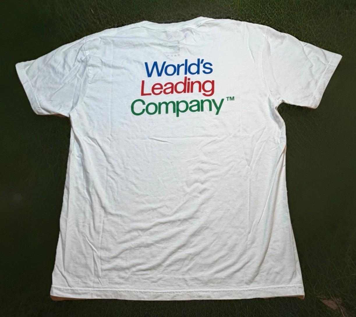 Enron We’re Back Worlds Leading Company T-Shirt NEW Company Logo Made USA Large M