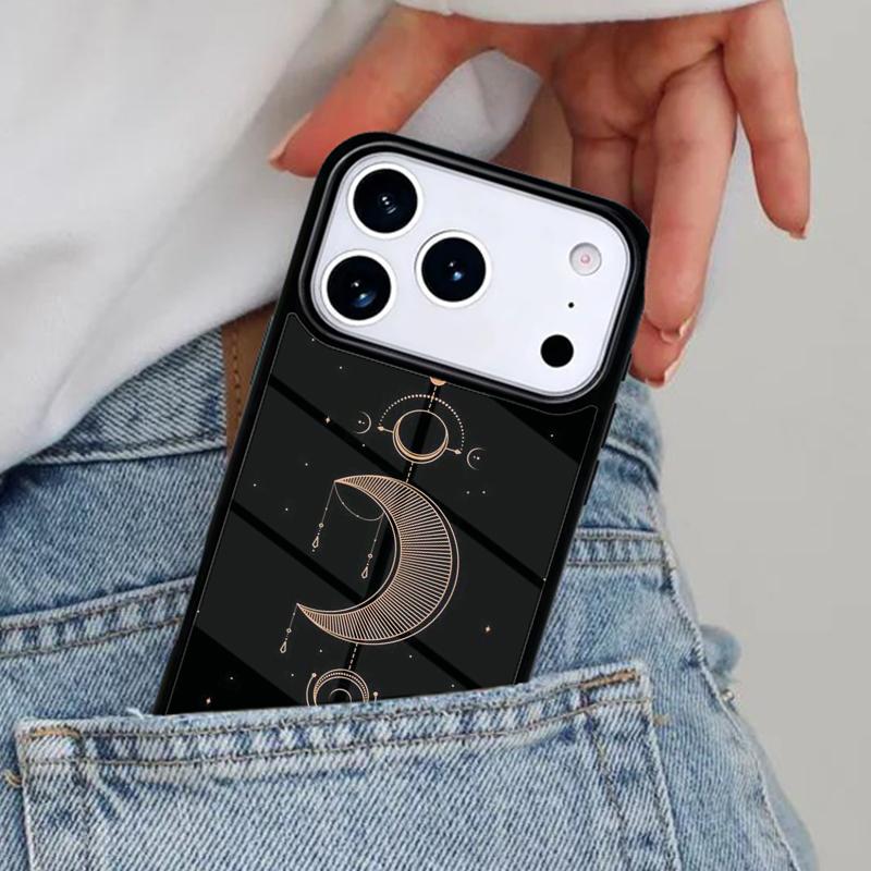 Magic Moon Tarot Phone Case for iPhone 17ProMax 12 13 14 15 16e 17 Pro Max Plus Air Cover