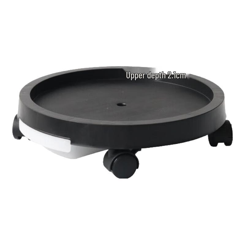 Mobile Plant Pot Caddy Tray with Universal Wheels