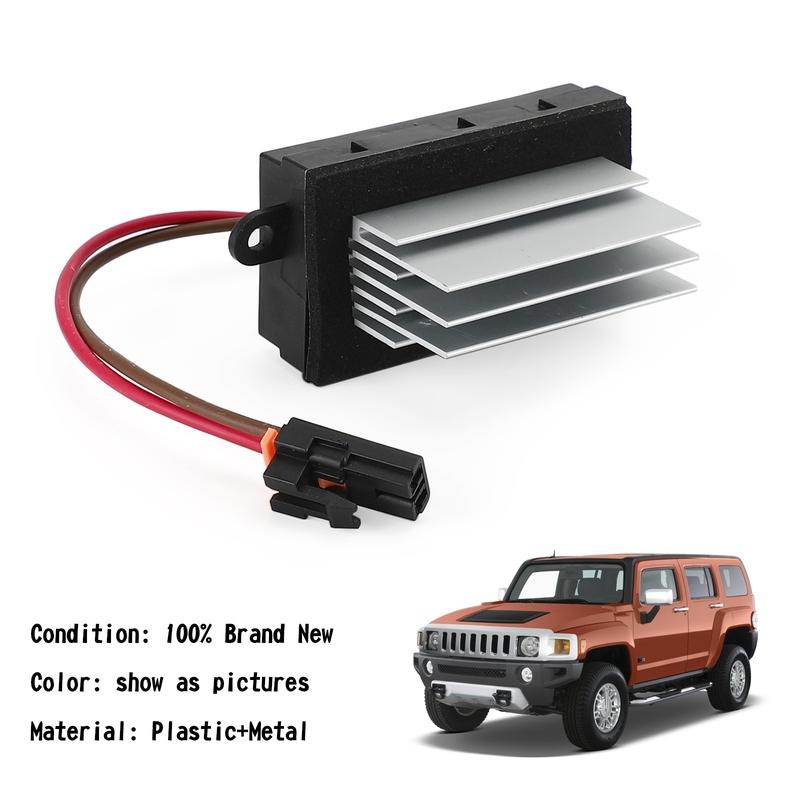 Artudatech Heater Fan AC Blower Motor Resistor 19331830 For Hummer H2 03-07 Car Accessories