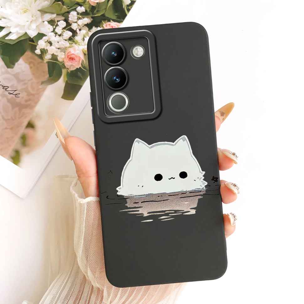 Für vivo Y200 5G Hülle Beliebtes Süßes Design Silikon Rückseite Für Vivo y200 Y 200 5G Handy Schutzhüllen Stoßfänger