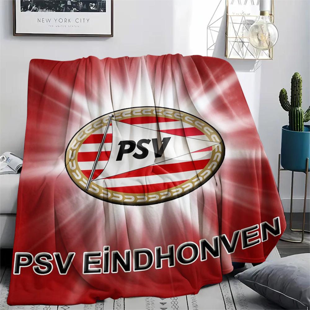 1PC Philips Sport Vereniging Patterned Flannel Blanket Suitable For All Seasons for Home Decor Warmth and Comfort Gifts Holiday Present