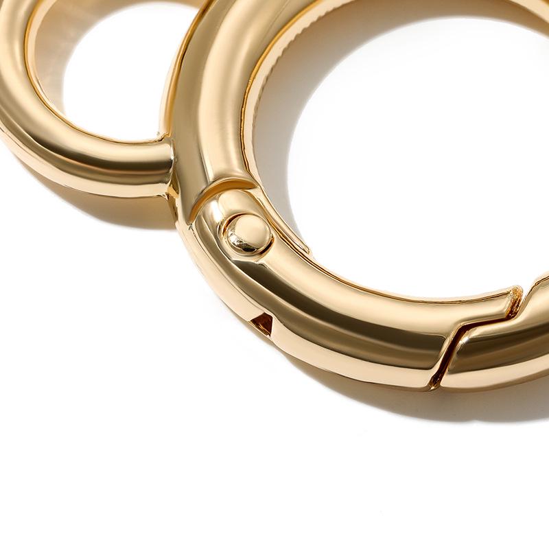 H-14 Metal Spring Ring: Versatile Keychain and Luggage DIY Accessory