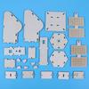 1 Sada DIY Model Umělé Družice Stavebnice Vzdělávací Ručně Vyráběné Dřevěné Puzzle Model Družice Dětské Projekty pro Vědecké Objevování STEM Hračka