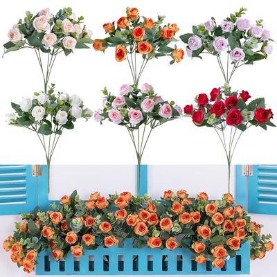 30cm Artificial Flower Bunch Fake Flowers Home Decor
