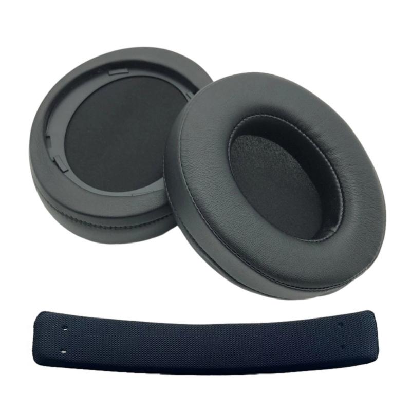 1 Pair Ear Pad Earpad Memory Foam Cushion Cover Replacement for SHP9600 SHP9500 Corded Headphone Accessories