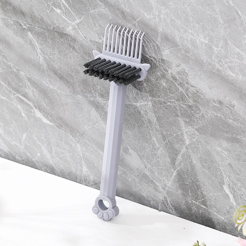 

Женская расческа для массажа кожи головы для длинных вьющихся волос - портативная конструкция с подушкой безопасности серый