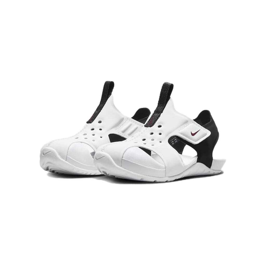 Nike Sunray Protect 2 TD Summit White Black Baby Sneakers Team-Red 943827-100