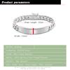 Italy Design Classic Mens 100% 925 Sterling Silver Curb Cuban Link Chain Bracelets Women Unisex Wrist Jewelry Lettering Gifts