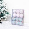 6Pcs Colorful Foam Christmas Balls Reusable Macaron Color Hanging Balls  Party