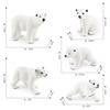 Arctic Pvc Detailed Polar Bear Model For Kids Imaginative Play And Learning