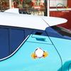 Car Gas Cap Reflective Stickers Fun Cartoon Duck Butt Personalised Motorbike Body Waterproof Stickers Decorative Accessories