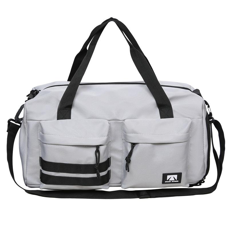 Men and Women Wet and Dry Sports Gym Bags Simple Casual and Large Capacity Shoe Storage Handbags Can Be Used To Pull The Lever