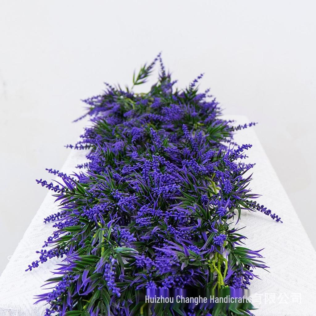 Simulation Lavender Vine Decor for Fireplace and Scene Setting