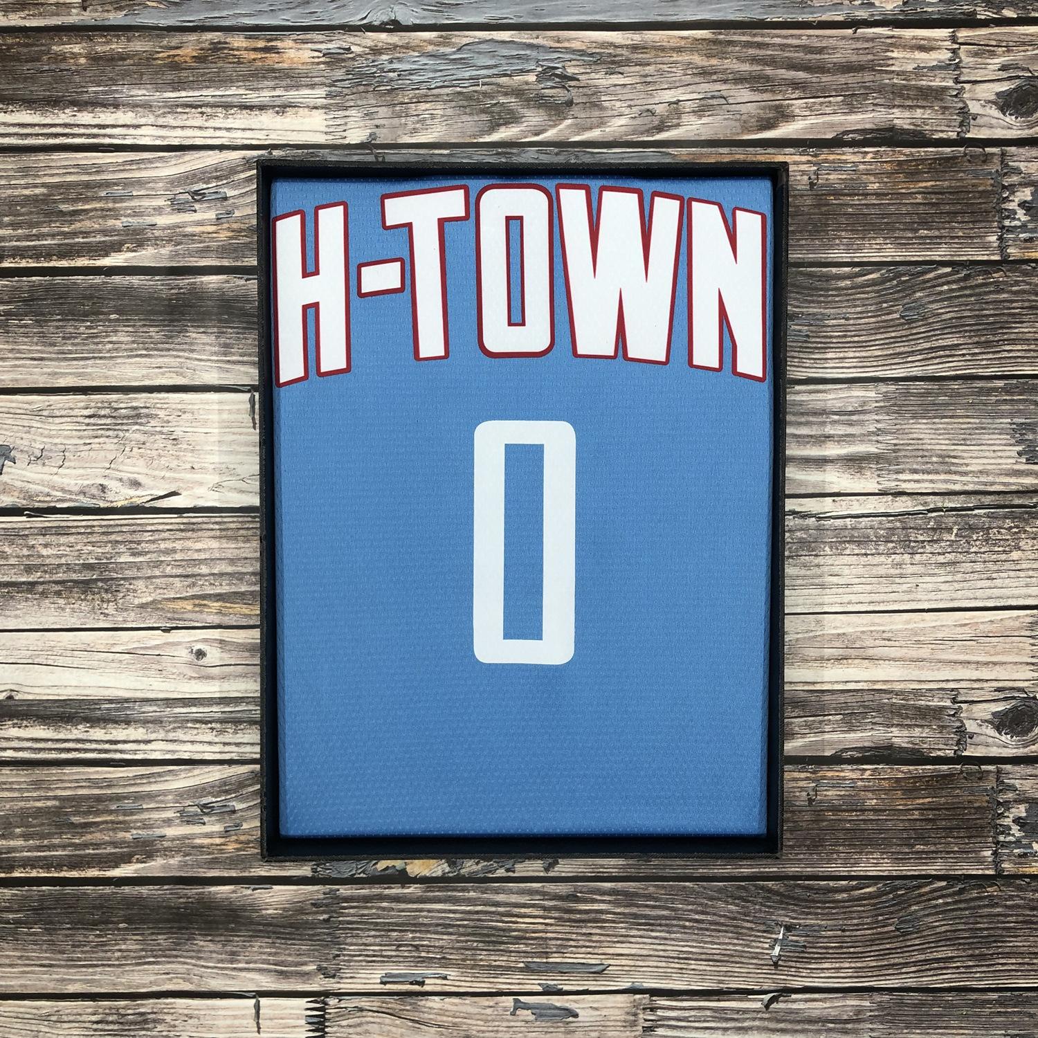 Raketten Nee. 13 Harden Nee. 0 Westbrook Retro City Edition Limited Jersey Vest Hot Pressure Basketbal Heren L