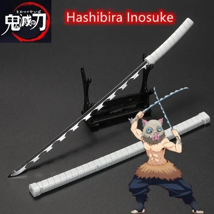 25cm Metal Demon Slayer Katana Kimetsu No Yaiba Steel Tanjirou Sword Real Size Japanese Katana Samurai Sabre Kid Toy Ainme Gift