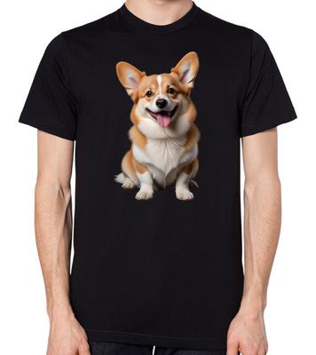 Pembroke Welsh Corgi Tričko Pánské Dámské Unisex Horní díl Wales Velšský Trpasličí Pes