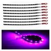 Quality Motorbike Vehicle 30cm 15 LED SMD   Flexible Waterproof DC 12V Car LED Light Strips Purple