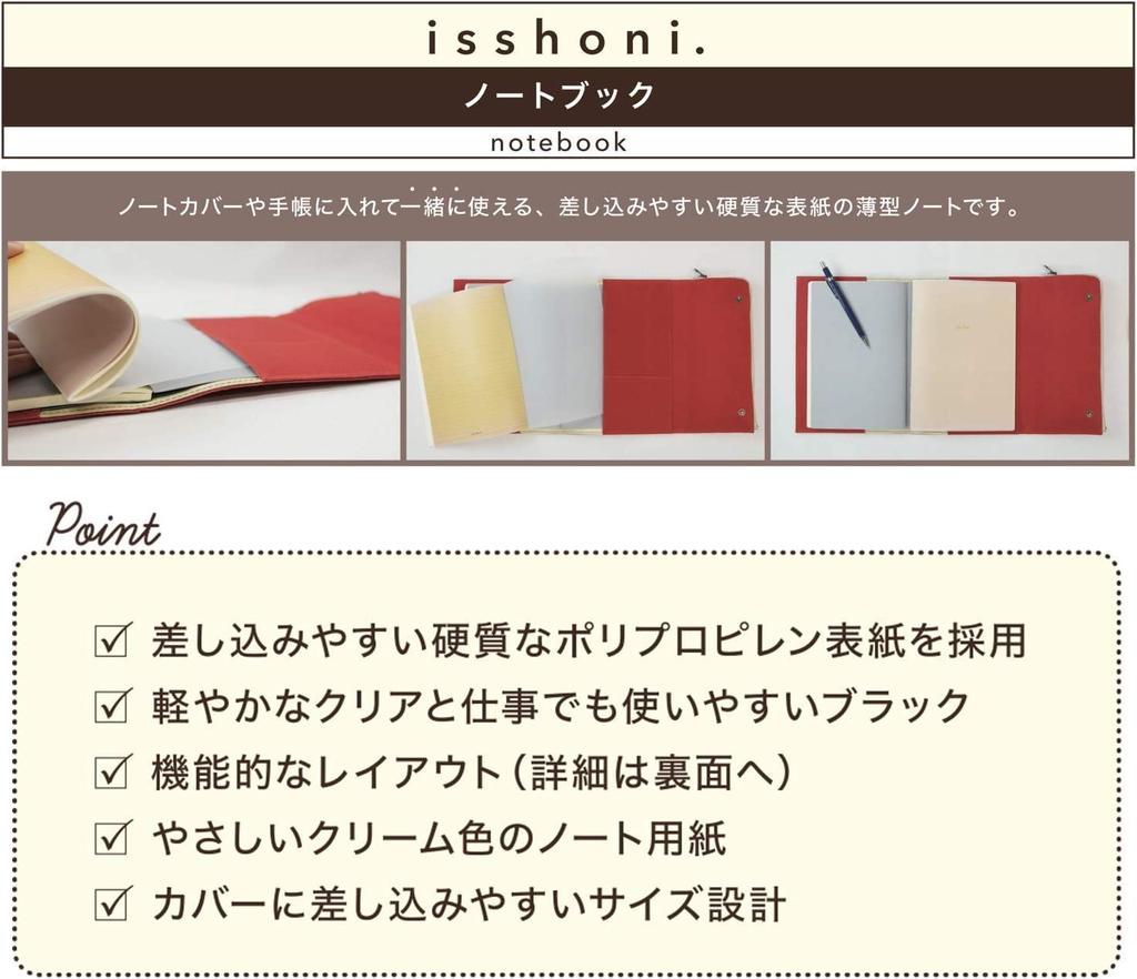 Daigo Notebook B6 5mm grid Black R1705 Drawing idea book isshoni. [5-book set]