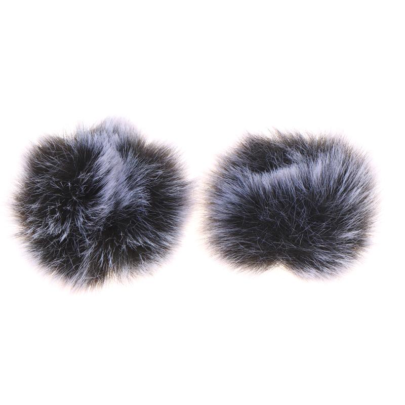 Universal Lavalier Microphone Furry Windscreen Fur Windshield Wind Muff Soft For D11 Rode Boya Lapel Lavalier Mic
