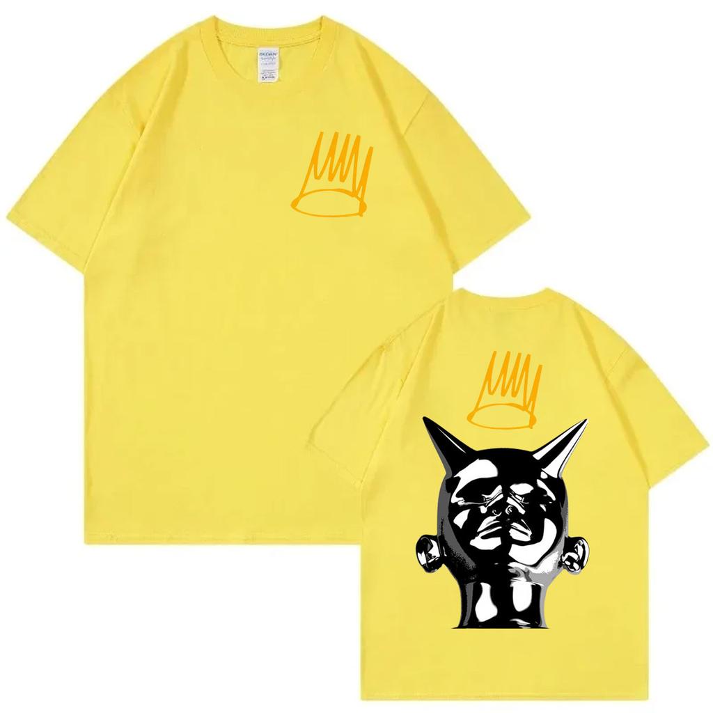Rapper J Cole Born Sinner Merch Tričko Módní Hip Hop Krátký Rukáv Pánská Dámská Vysoce Kvalitní Bavlna Oversized Trička