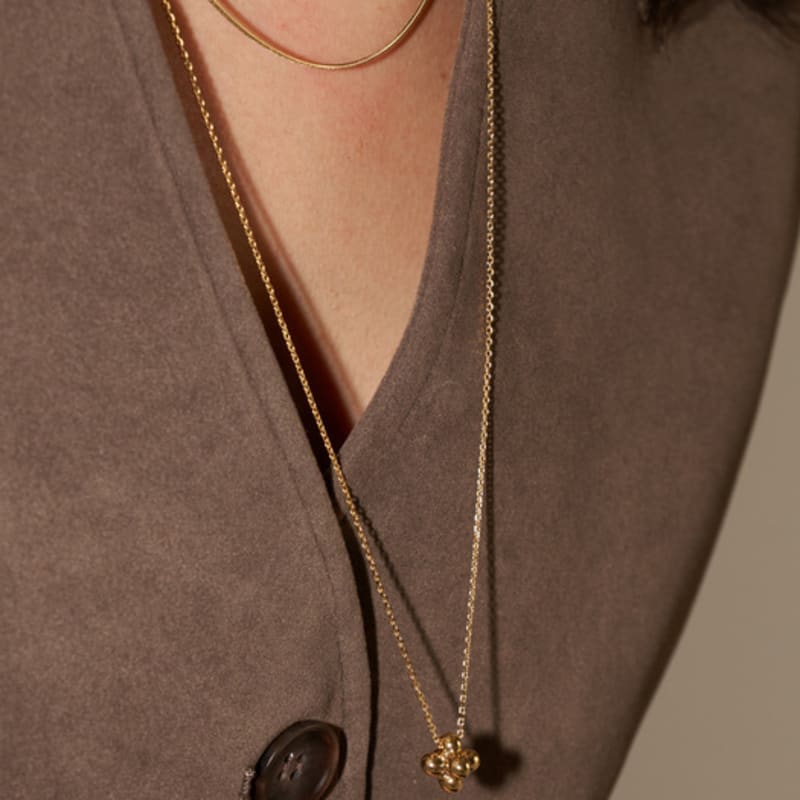 SULTANA grape long necklace