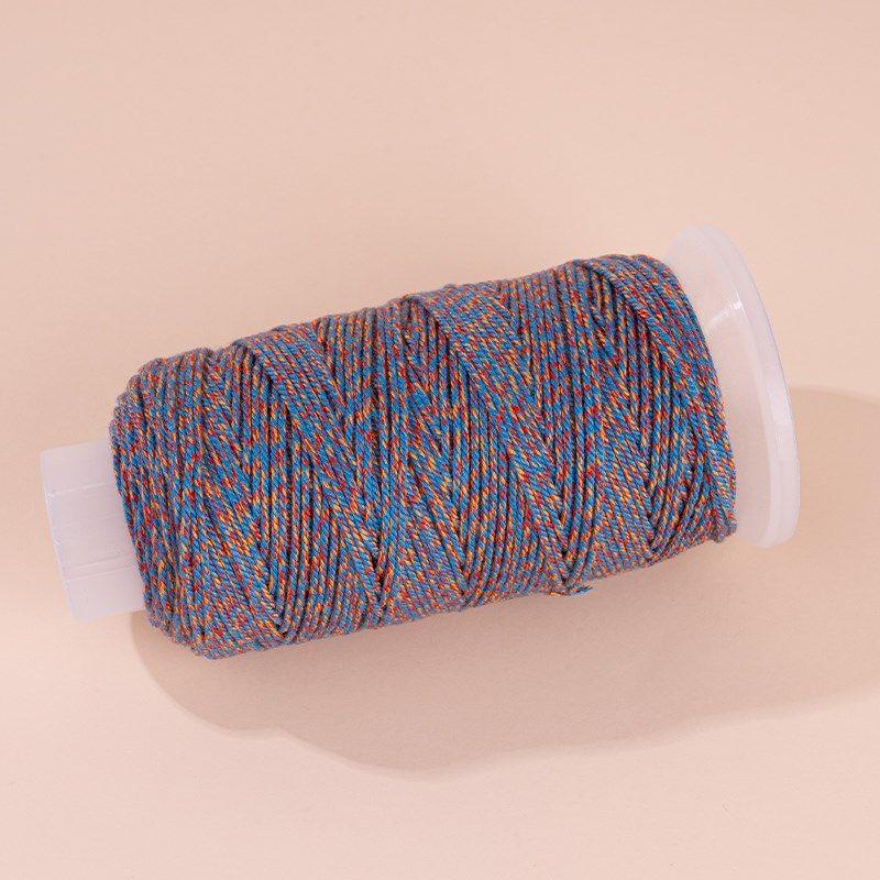 

Стиль Ручная работа Хлопковые нити Износостойкий шнур для коллекционных предметов Кисточка Ремешок для переноски Браслет DIY Бисер Ручная работа Плетеный шнур для ожерелья No. 1 color 30 strand large volume