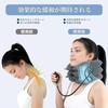 Neck Stretcher Supporter 2026 Innovative Design Three-Stage Air Lift Tension Stretch 360 Fixed Free Adjustment Lightweight Portable Unisex Fatigue