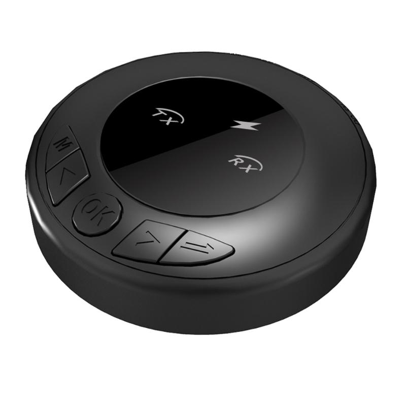 Wireless -compatible5.0 Transmitter Receiver with 250mAh Battery Capacity USB Charging Port AUX Port