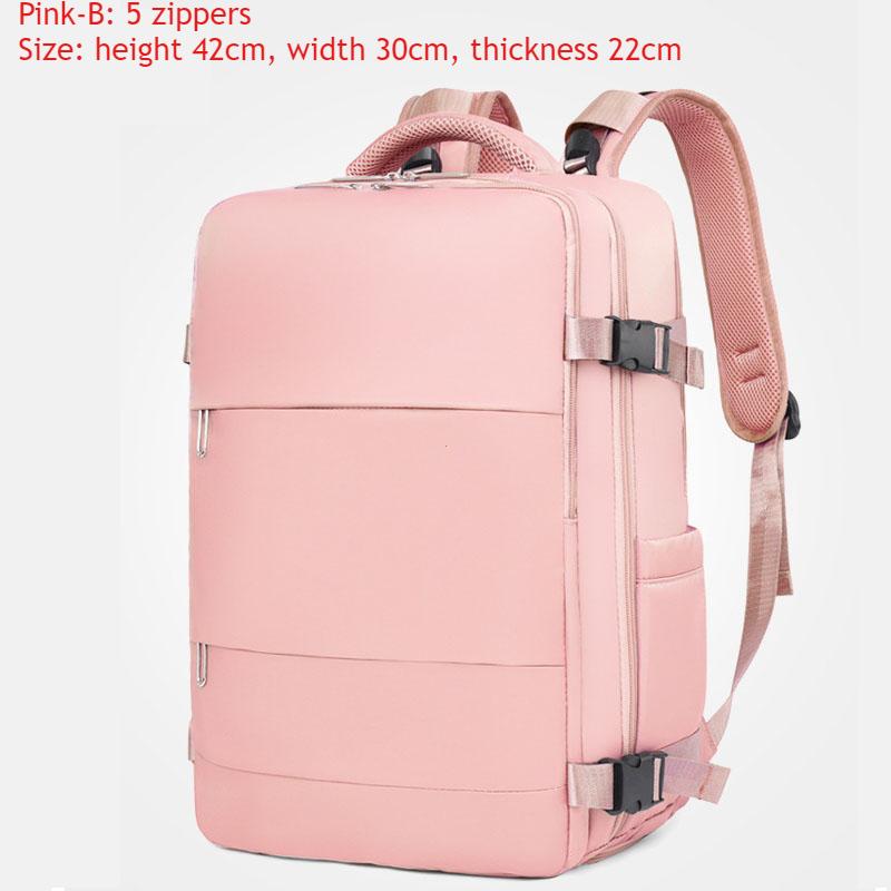 2025Men Women's Bag Large Capacity Journey Multifunction Backpack With Shoe Storage Multilayer Dry And Wet Separation Waterproof