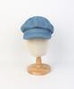 Yunibeosyeolkemiseuteuli Light Denim Logo Newsboy Cap