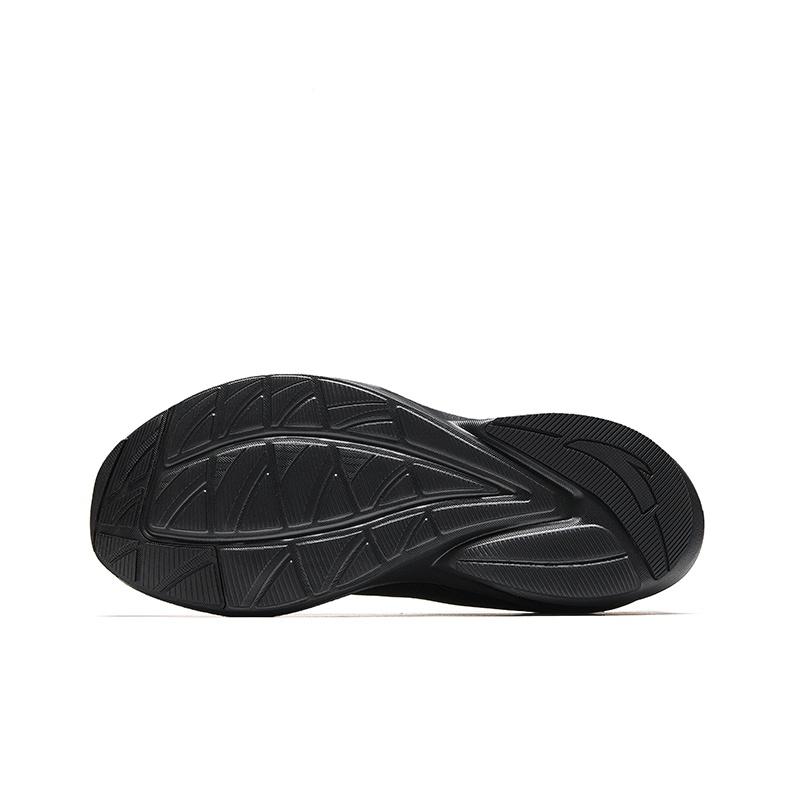 Anta Yuntu Comfortable Fashion Non-Slip Wear-Resistant Low-Top Running Shoes Men Sneakers Basic-Black Metallic-Titanium 112545519-2