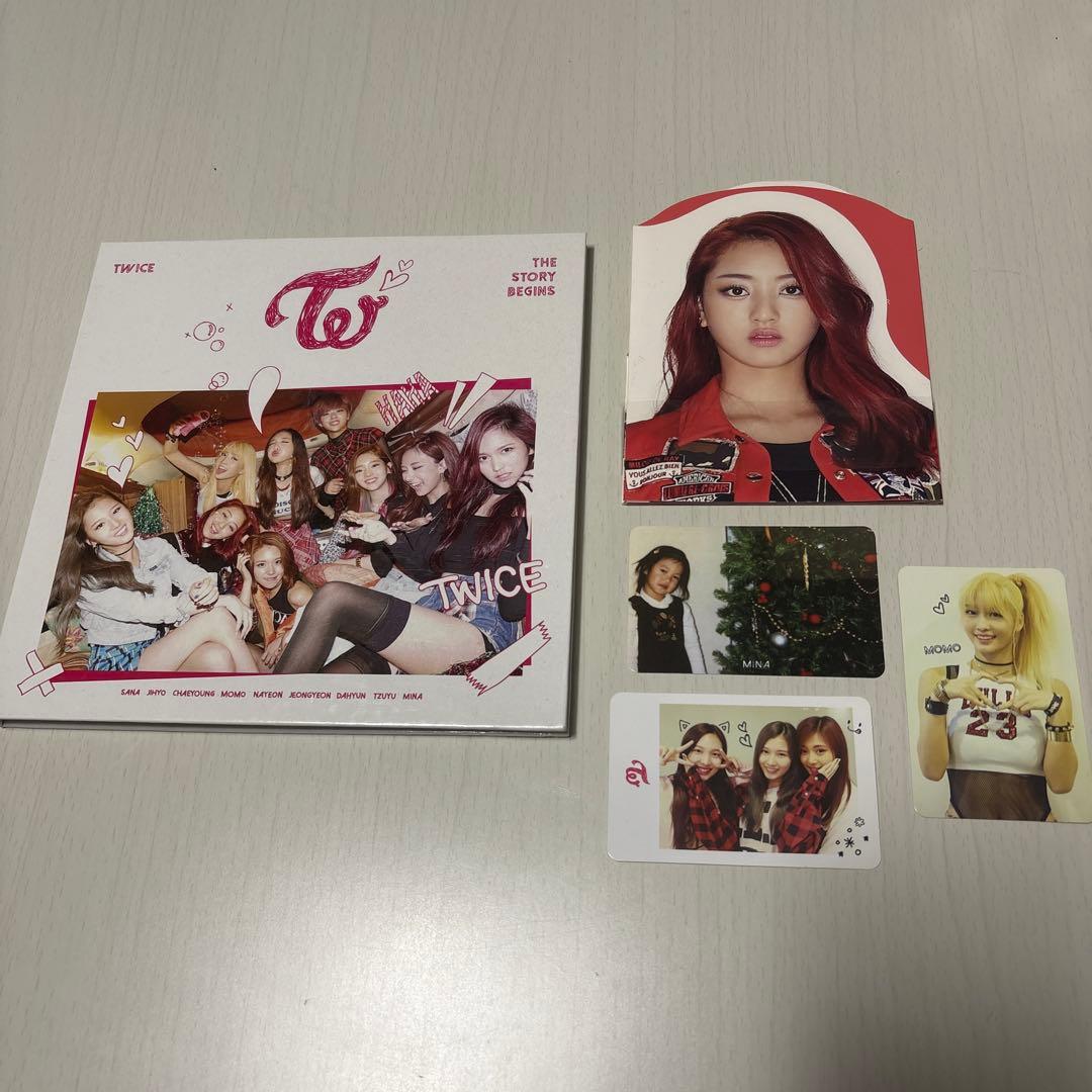 

[USED] TWICE The Story Begins CD + 3 Trading Cards