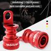 Anti-corrosion Quick Release Pedal Adapter Aluminum Zinc Zinc Alloy Folding Bike Pedal Adapter  Bike Riding