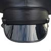 Cap Costume Uniform Pantaepide Officer Hat Arts Leather for Performance Night Bar Women Unisex
