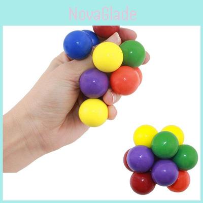 Balle Magique Multifonctionnelle Pour Soulager le Stress et Exercer le Cerveau Matière Plastique