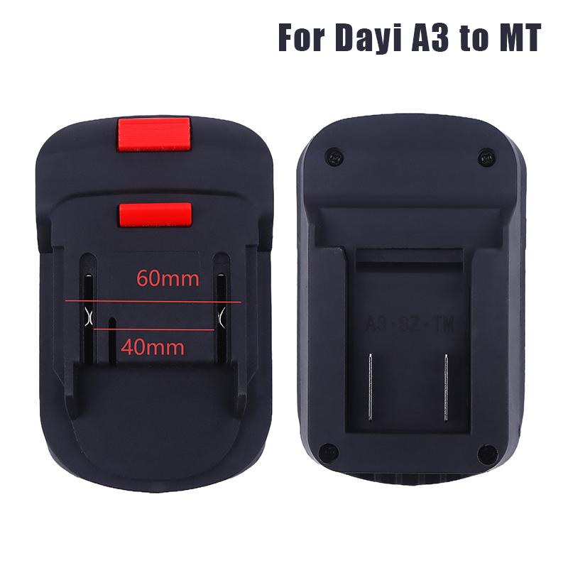 

Адаптер-конвертер для Dayi A3, совместимый с аккумуляторами серии Mt Bl1850 Bl1860B, для использования с электроинструментами as the picture
