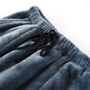 Pantaloni da Pigiama da Uomo Dritti Spessi Antifreddo Morbidi Elasticizzati in Vita Pantaloni da Pigiama da Uomo Indumento da Casa