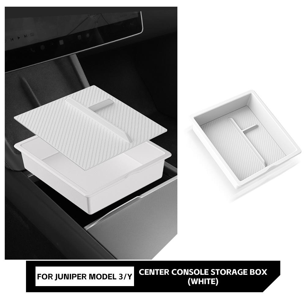 Center Console Storage Tray For Tesla Model 3 Highland 2025 2025 Model Y Juniper 2025 2026 Armrest Storage Box Car Accessories