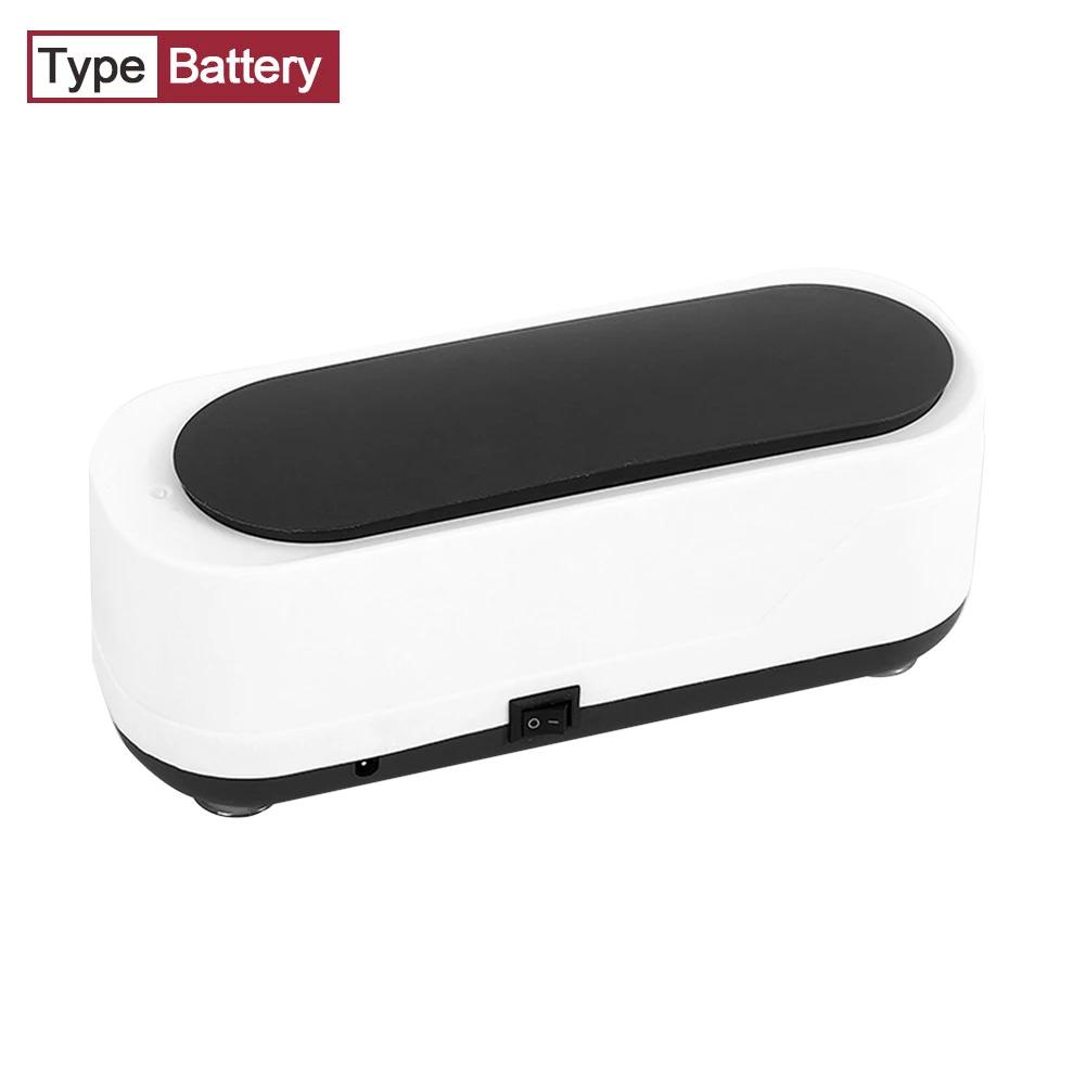 

Ultrasonic Cleaning Machine USB Charging High Frequency Vibration Ultrasonic Cleanser Wash Cleaner Watch Jewelry Glasses Cleaner Battery Type