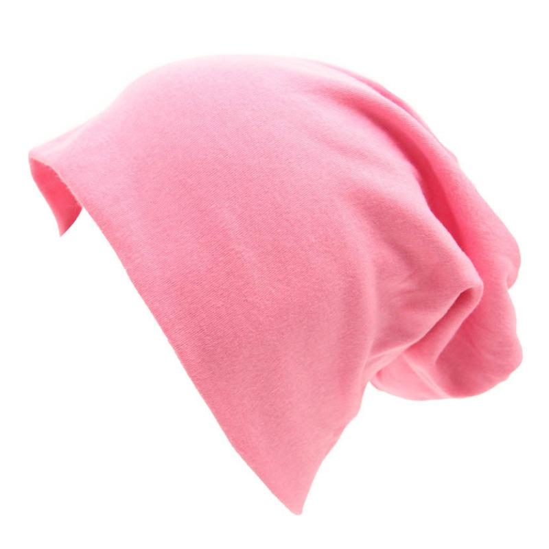 Women's Hat Autumn Winter Hoodie Sports Street Style Hip Hop Casual Loose Men's Women's Knitted Cotton Hat